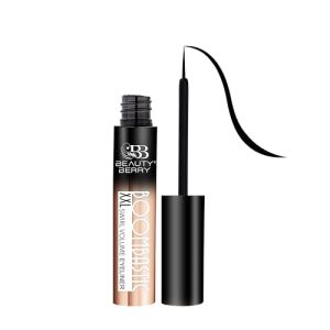 Beauty Berry Boombastic Eyeliner – Black, 8ml | Waterproof & Smudge Proof Liquid Black Eyeliner |