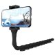 AUTO VOGUE Flexible Mobile Holder in Worm Design | Universal Long Arms Phone Mount | Durable