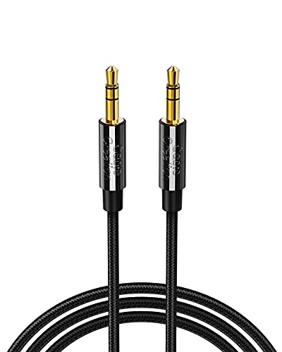CableCreation 3.5mm Aux Cable, 3.5mm Male to Male Stereo Audio Cable Compatible with iPhones, Fire