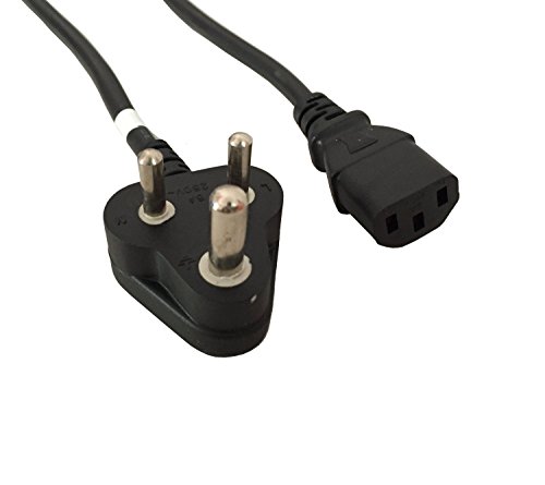Worldclass 1.5-Meter Desktop Power Cable Cord (Black)