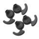 YTM 4 pcs (2 Pair) S7 Level u Earbuds Cover Earbuds Silicone Replacement Ear Tips in The Ear