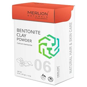 Bentonite Clay Powder by Merlion Naturals | Calcium bentonite | 227gm