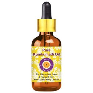Deve Herbes Kumkumadi Face Oil (Tailam) Pure|Saffron-Rich|Non-Sticky|Non-greasy|Lightweight|Men &