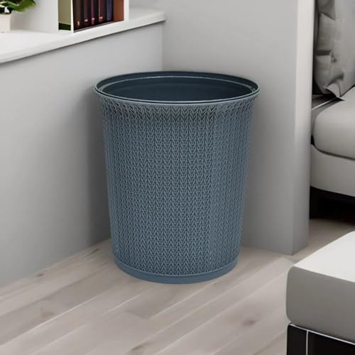@home by Nilkamal Round Garbage Dustbin|Without Lid|Ideal Dustbin, Bathroom, Kitchen, Office,