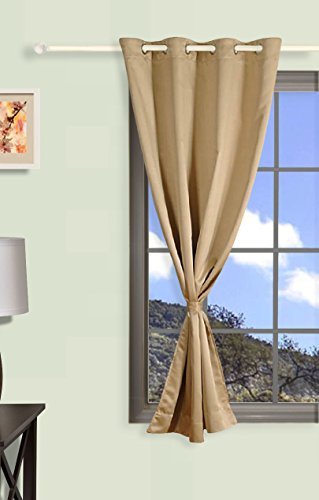 Swayam Blackout Window Curtain Set 1 for Bedroom, Guest Room - Thermal Insulator, Comes with