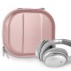 Geekria Rose Gold Wireless Bluetooth Headphone Case for Bose QuietComfort 35 II, QC35, QC25