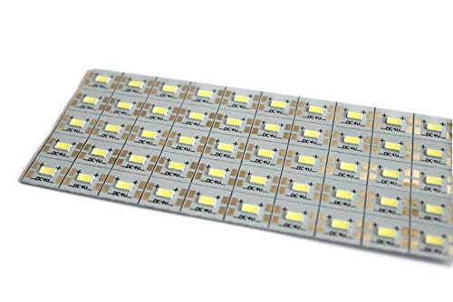 Electronicspices 4V 50 LED Aluminium Strip Light Bulbs- Pack of 5