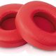 FATEH Replacement Ear Pads for Beats Headphones - Compatible with Solo2 & 3 Wireless (RED)