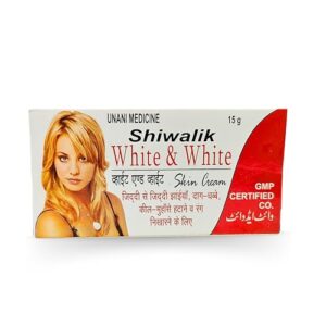 Shiwalik White & White Fairness Cream - Pack of 1 - Advanced Skin Brightening Formula, Natural