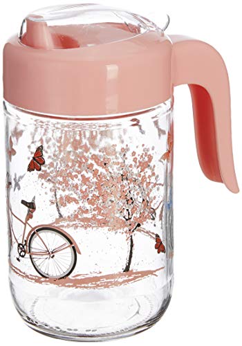 Signoraware Bicycle Glass Oil Dispenser (Transparent, 660 ml, Pack of 1)