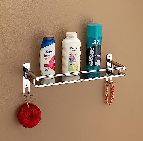 BUMBERELL Stainless Steel Bathroom Shelf/Kitchen Shelf/Bathroom Shelf and Rack/Bathroom Accessories