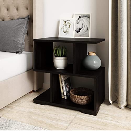 FireBees Night Stand Table for Bedroom,Display and Accent Table,Bedside Table, Wooden Side Table for