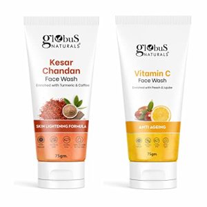 Globus Naturals Face Wash Combo For Skin Lightening & Dark Spot Removal, Suitable For All Skin