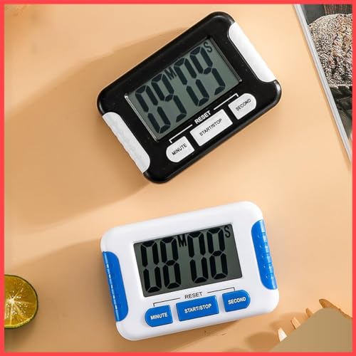 LABO 1 Pc Digital Kitchen Timer & Stopwatch, Countdown Large Digits, Loud Alarm, Magnetic Stand