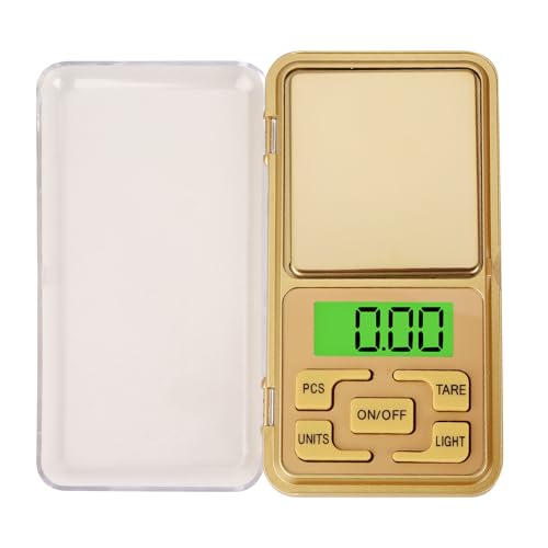 Baijnath Premnath KES Professional Pocket Scale - 200g x 0.01g Precision, Ideal for Jewelry and Lab