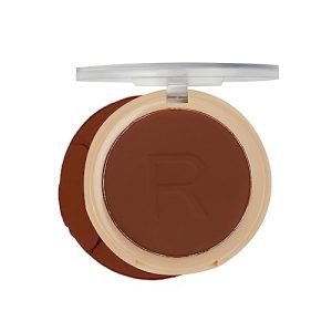 Makeup Revolution Reloaded Pressed Powder Dark for Excess Oil Control Matte & Flawless Look-6 g