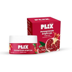 PLIX - THE PLANT FIX Pomegranate Lip Exfoliating Scrub For Dark, Dry & Chapped Lips | Cocoa Butter &