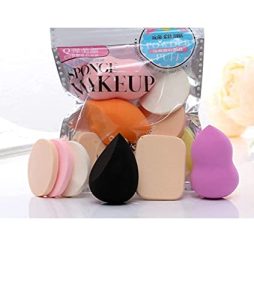 EPISKEY® 5 Pcs Makeup Sponge Set, Multi Coloured, Blender Beauty Foundation and Concealer Blending