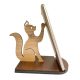 KOMBIUS KITCHENWARE Cell Phone Holder Stand Wooden Smartphone Desk Holder, Wooden Phone Stand Cell