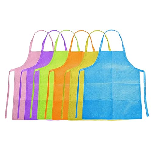 HomeStrap Multipurpose Kids Apron for Cooking, Painting, and School 5 to 10 yrs child