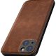 Kapa Tux Leather Back Cover for Apple iPhone 15 | Slim Shockproof Camera Protection Bumper Case