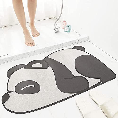 KolorFish Adorable Bath Rug, Super Absorbent Bathroom Mat, Quick Dry Floor Mat Cute Animal Area Rug