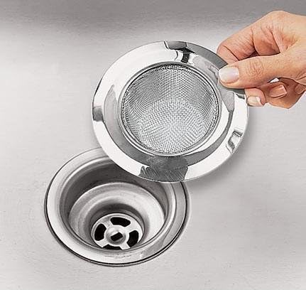 Evaluemart Stainless Steel Sink Strainer Kitchen Drain Basin Basket Filter Stopper Drainer/Jali