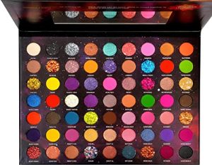 Beauty Glazed Fireworks Show 63 Color Pressed Pigment Metallic finish Eyeshadow Palette