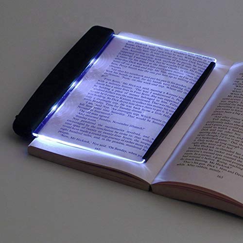 Dhruheer Portable Car Travel Night Reading Panel - Plastic Led Book Light for Reading