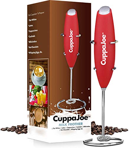 CuppaJoe Milk Frother (Red)