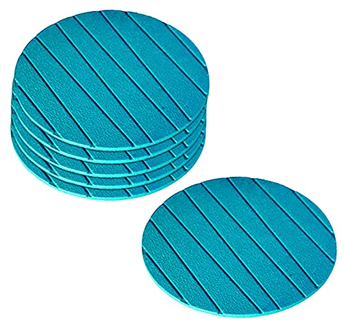 Kuber Industries Heat Insulation Coasters|Round Shape & Anti Slip EVA Foam Material| Water Resistant