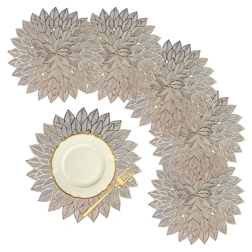 Kuber Industries Placemat | Placemats for Dining Room | Designer Table Mat Set | Placemats for