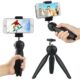 HUMBLE Mini Tripod Stand Mobile Mount Clip YT-228 for Digital Camera DSLR iPhone Android Phone
