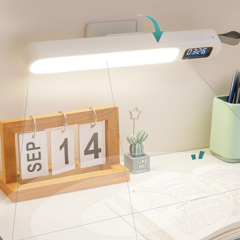 Akari Plug & Play Tube Light Table Lamp for Study Led Light, Cabinet Lights with Magnet,