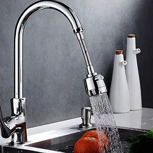 D Inoru Sink Faucet Sprayer Attachment 360 Rotatable Kitchen Tap Head Replacement,Anti-Splash