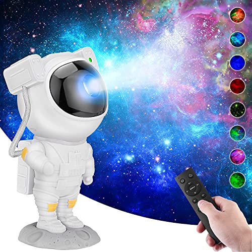 RadheShyam Astronaut Galaxy Projector with Remote Control - 360° Adjustable Timer Kids Astronaut
