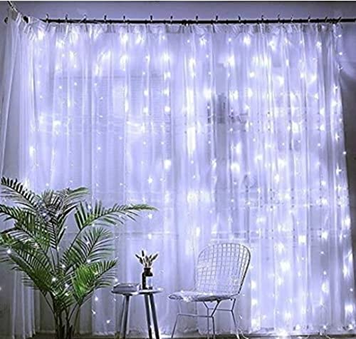 Seven Chakra |Home Decor Diwali Light| Star Light| Led Curtain String Lights Window Curtain Lights