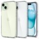Spigen Ultra Hybrid Back Cover Case Compatible with iPhone 15 (TPU + Poly Carbonate | Crystal Clear)