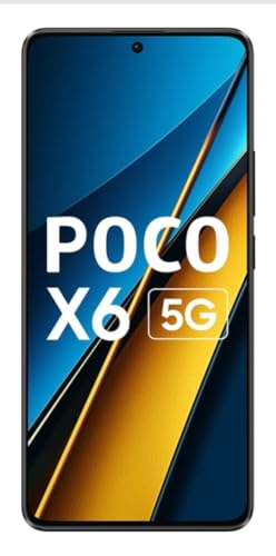 POCO X6 5G Mirror Black, 12 GB RAM 512 GB ROM