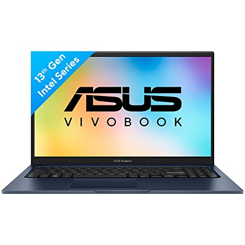 ASUS Vivobook 15 (2023), Intel Core i3-1315U 13th Gen, 15.6" (39.62 cms) FHD, Thin and Light Laptop (8GB/512GB SSD/Integrated Graphics/Windows 11/Office 2021/Backlit KB/Blue/1.7 kg), X1504VA-NJ321WS