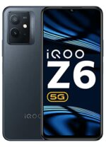 iQOO Z6 5G by vivo (Dynamo Black, 8GB RAM, 128GB Storage) | Snapdragon 695-6nm Processor | 120Hz FHD+ Display | 5000mAh Battery