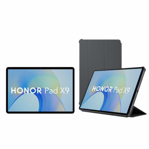 HONOR Pad X9 with Free Flip-Cover 11.5-inch (29.21 cm) 2K Display, Snapdragon 685, 7GB (4GB+3GB RAM Turbo), 128GB Storage, 6 Speakers, Up-to 13 Hours Battery, Android 13, WiFi Tablet, Metal Body, Gray