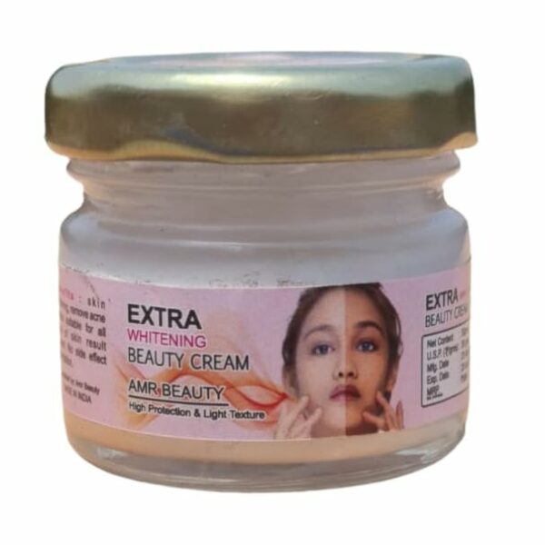 AMR Beauty Extra White Beauty Cream, Remove Dark Spot, Remove Acne, Natural Whitening,30g