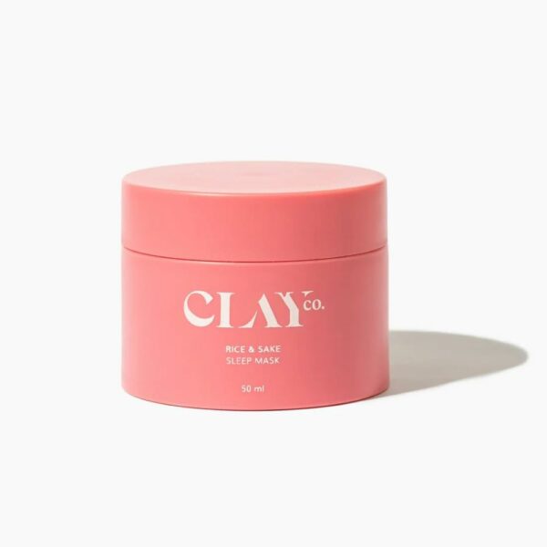 Clayco. Rice & Sake Sleep Mask 50 Ml | Face Mask For Glowing Skin | Night Cream For Glass skin | Japanese Skincare Routine | Vegan & Sulphate Free