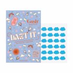 Gush Beauty Acne Pimple Patch | 20 Hydrocolloid Patches with Tea Tree Oil | For Active Surface Acne | Reduces Acne, Pimples, Excess Oil Overnight | For All Skin Types (Blue Clouds)