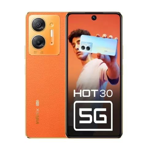 Infinix Hot 30 5G, Miaomi Orange (4GB, 128GB)