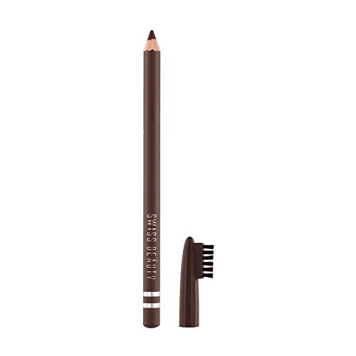 Swiss Beauty Eyebrow Pencil, Dark Brown, 1.5 g