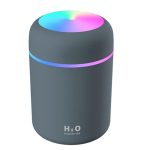 Coraltribe Humidifier for Room Moisture, Aroma Diffuser for Home, Mist Maker, Cool Mist Humidifier, Small Quiet Air Humidifier, Ultrasonic Essential Oil Diffuser Electric (MultiColour)