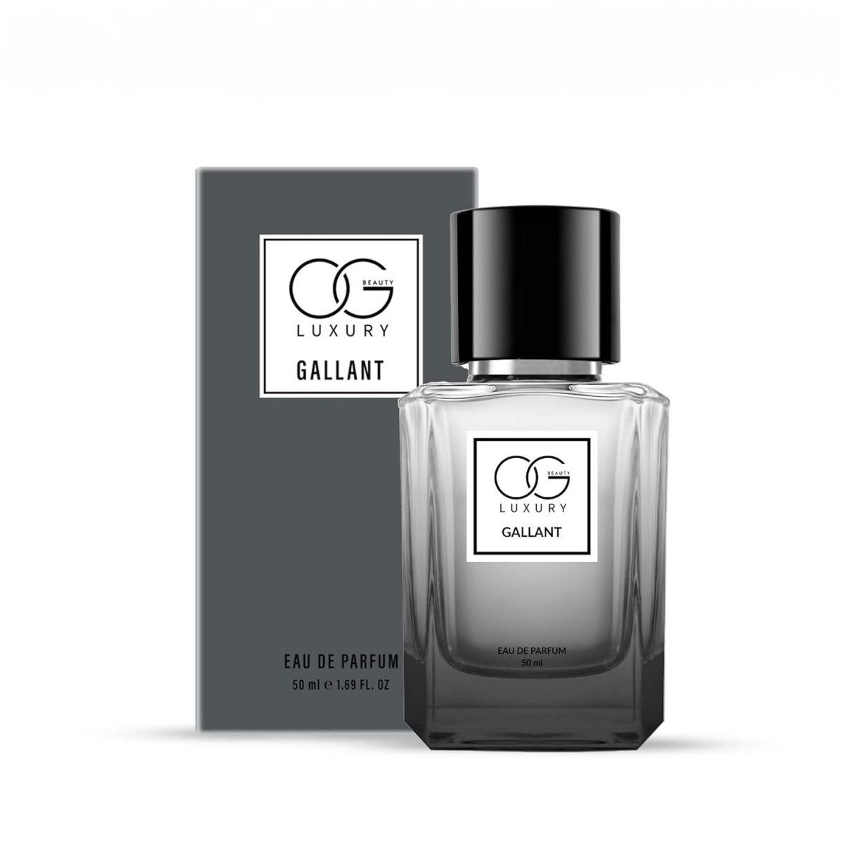 OG BEAUTY LUXURY Gallant Eau De Parfum, 50ml | Long Lasting Fragrance for Men | Premium Scent with Notes of Lemon, Orange, and Sea Water, Enhanced by Rosemary and Cardamom | Ideal for Special Occasions