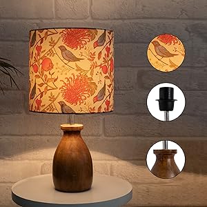 home decor wall lamp decorative lamp floral lamp wooden base lamp table lamp 